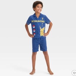 NWT Boy's Pokemon 2 Piece Pajama Set